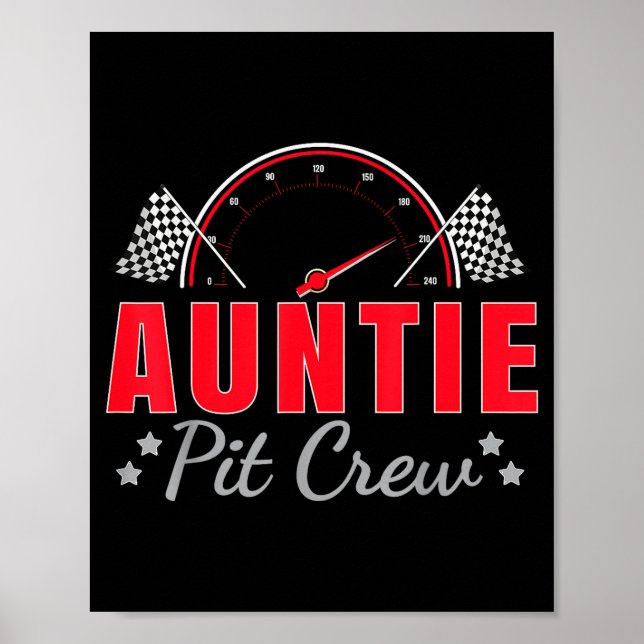 Affiche Tata Équipe de Piste Pilote de Voiture de Course A (Devant)