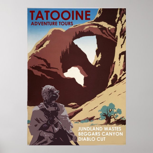Affiche Tatooine Adventure Tours (Devant)