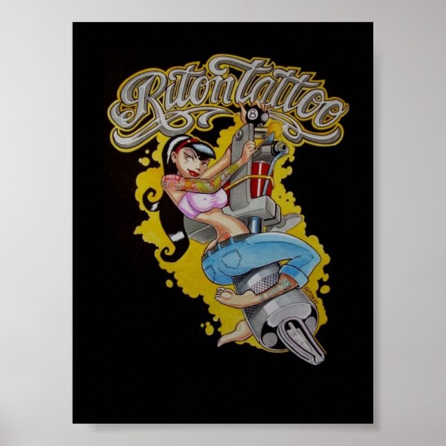 Affiche tatouage (Devant)