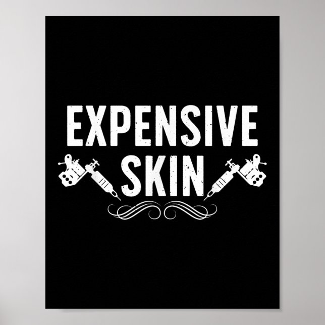 Affiche Tatouage cool Conception Pour Hommes Femmes Tatoua (Devant)