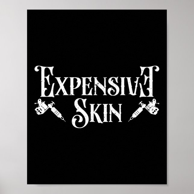 Affiche Tatouage cool Conception Pour Hommes Femmes Tatoua (Devant)