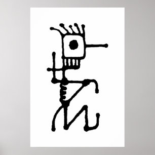 Affiche Tatouage tribal