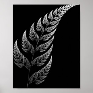 Affiche Tatouage tribal maori traditionnel. Nouvelle-Zélan