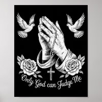 Tatouages chrétiens Seul Dieu peut me juger Prière