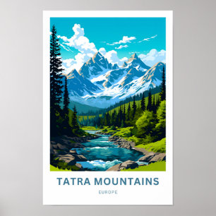 Affiche Tatra Mountains Europe Travel Imprimer