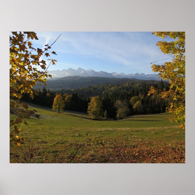 Affiche Tatras d'automne (Devant)