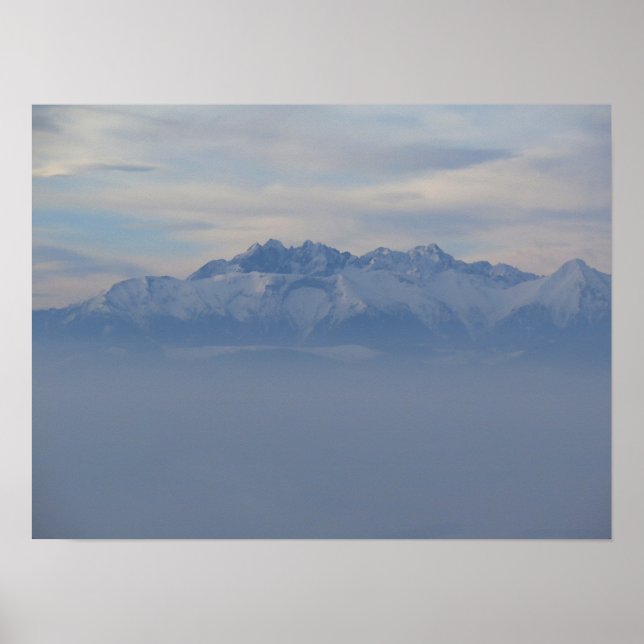 Affiche Tatras d'hiver de Pieniny (Devant)