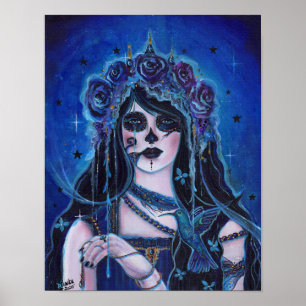 Affiche Tattered Dreams Day of the dead par Renee