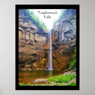 Affiche TAUGHANNOCK FALLS print