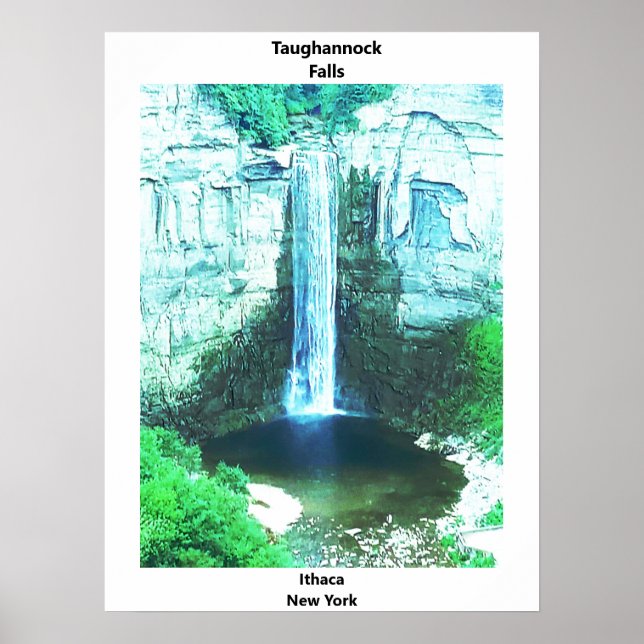 AFFICHE TAUGHANNOCK TOMBE ITHACA (Devant)