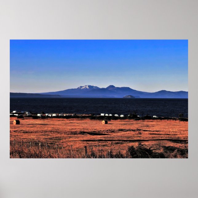 Affiche Taupo et Tongariro (Devant)