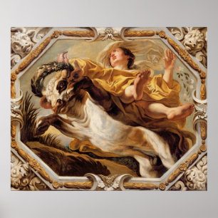 Affiche Taureau, des signes du zodiaque