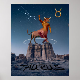 AFFICHE TAUREAU LE TAUREAU