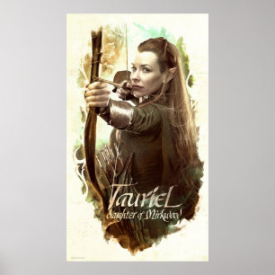 Affiche TAURIEL™ Fille de Mirkwood