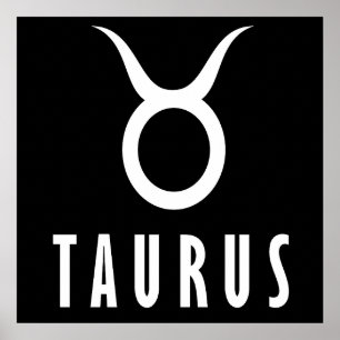 Affiche Tauris zodiaque