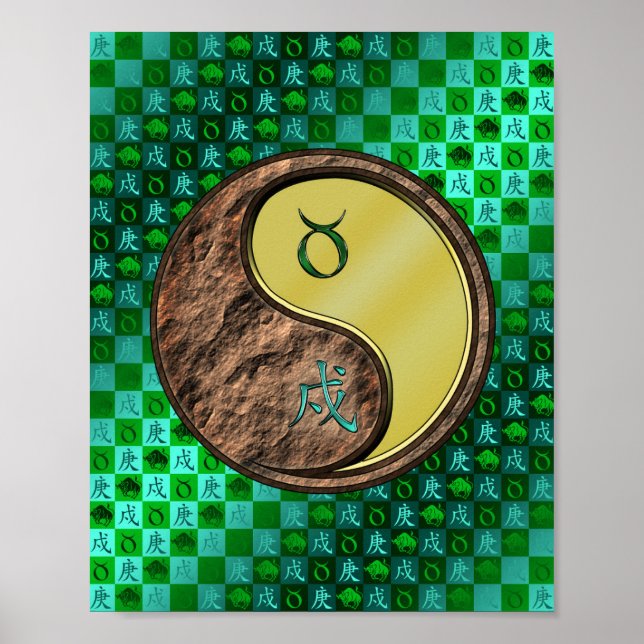 Affiche Taurus & Chien métallique (Devant)