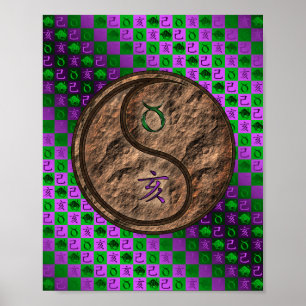 Affiche Taurus & Earth Boar