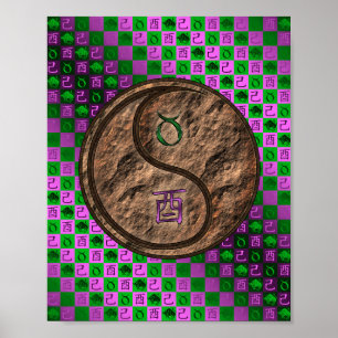 Affiche Taurus & Earth Rooster