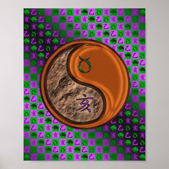 Affiche Taurus et Bois (Devant)