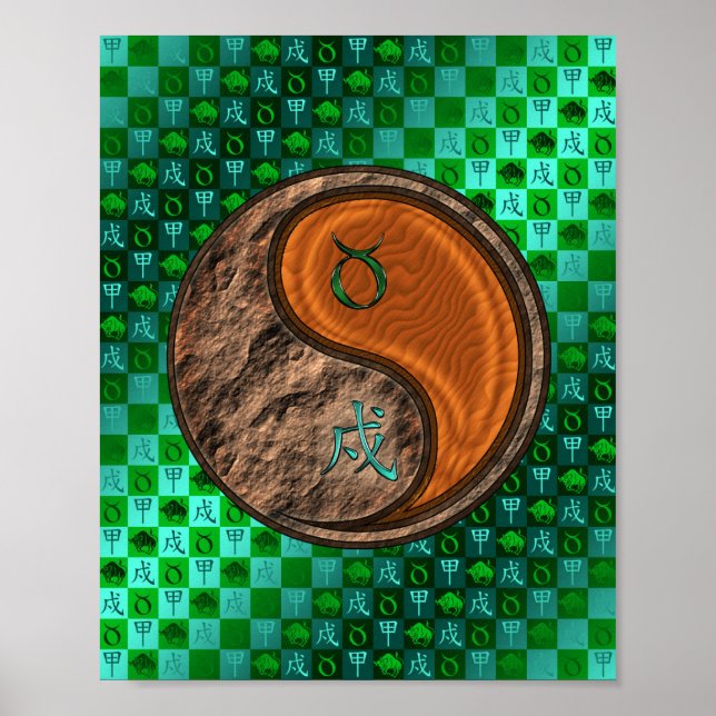 Affiche Taurus et chien des bois (Devant)