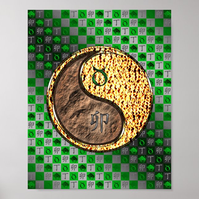 Affiche Taurus et Rabbit de feu (Devant)