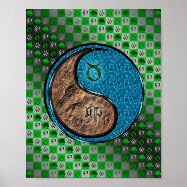 Affiche Taurus et Rabbit d'eau (Devant)