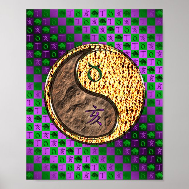 Affiche Taurus & Fire Boar (Devant)