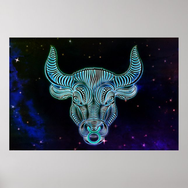 Affiche taurus l'affiche bull zodiac (Devant)