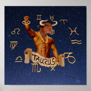 AFFICHE TAURUS LE BULLE