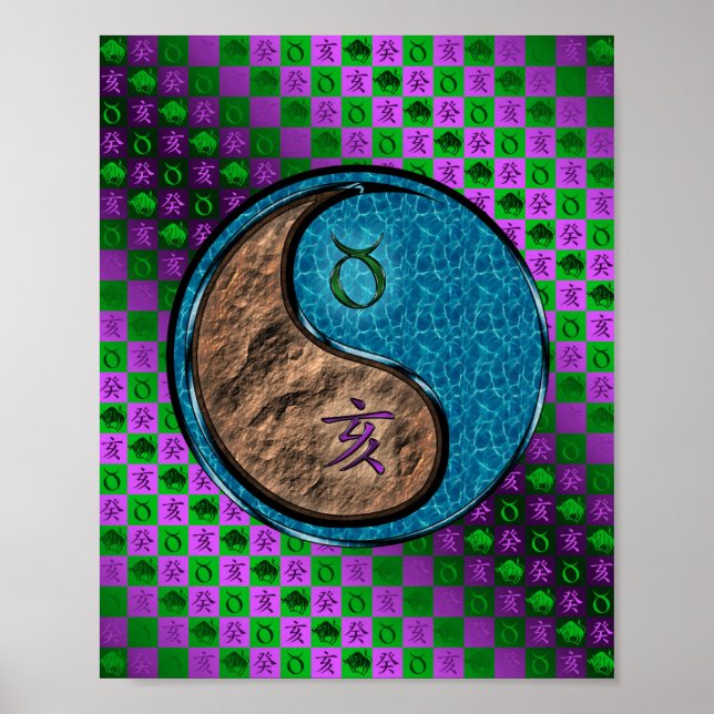 Affiche Taurus & Water Boar (Devant)