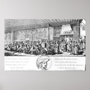 Affiche Taverne de Jean Ramponneau