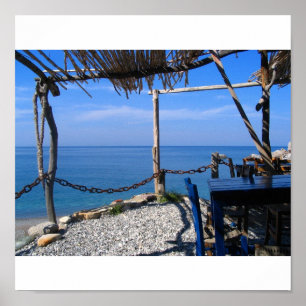 Affiche Taverne Skiathos Kastro 2