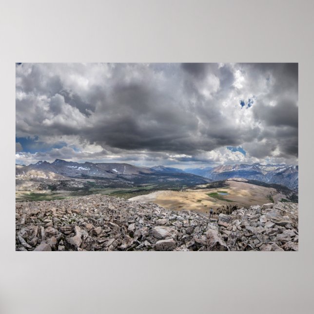 Affiche Tawny Point Panorama - John Muir Trail (Devant)