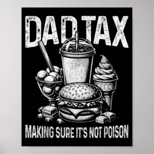 Affiche Taxe Papa S'assurer Pas D'empoisonner Les Hommes D