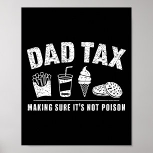 Affiche Taxer s'assurer que ce n'est pas du poison drôle S