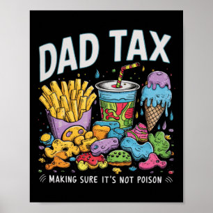 Affiche Taxer s'assurer que ce n'est pas du poison Fête de