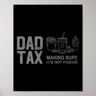 Affiche Taxer s'assurer que ce n'est pas du poison Fête de