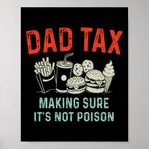 Affiche Taxer s'assurer que ce n'est pas du poison Fête de