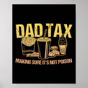 Affiche Taxes pour s'assurer que ce n'est pas Poison Papa