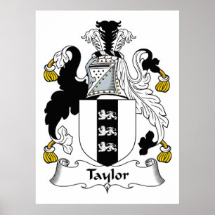 Affiche Taylor Family Crest