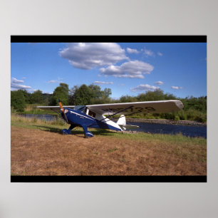 Affiche Taylorcraft, BC-12D, aviation 1946_Classic