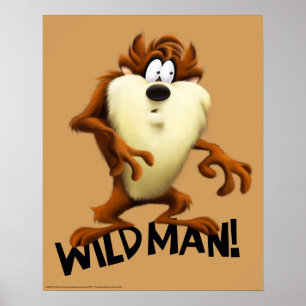 Affiche TAZ™- Wild Man