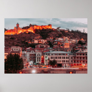Affiche Tbilisi Georgia Sakartvelo