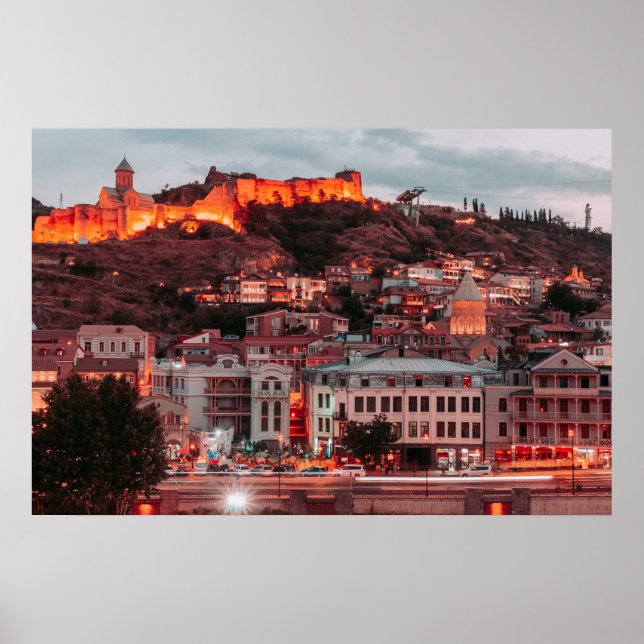 Affiche Tbilisi Georgia Sakartvelo (Devant)