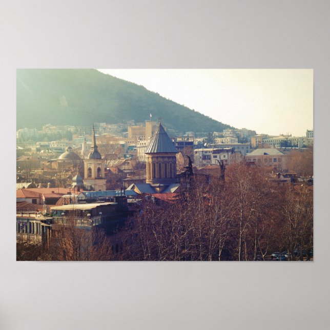 Affiche Tbilissi Géorgie (Devant)
