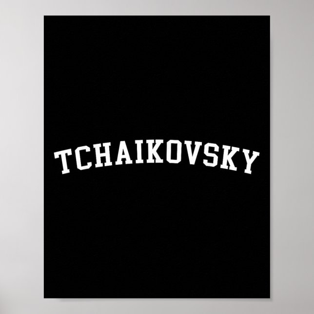 Affiche Tchaïkovski  (Devant)