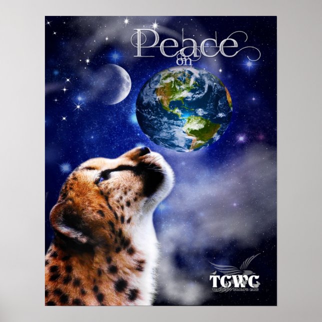 Affiche TCWC - Paix sur Terre Cheetah (Devant)