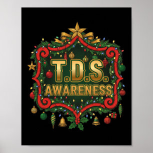 Affiche Tds Syndrome de dérangement de Trump Drôle de sout