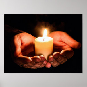 Affiche Tea Light Holiday