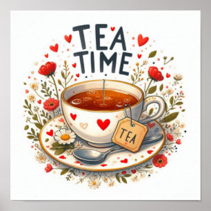 Affiche Tea Time